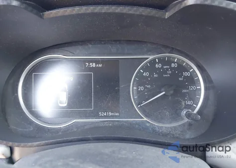 2021 Nissan Versa Sv Xtronic Cvt из США, поврежденный, VIN 3N1CN8EV9ML888602